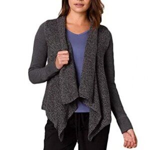 Prana Demure Open Front Cardigan Wrap Medium